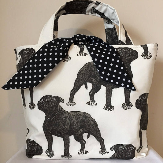 Staffordshire Bull Terrier Dog Print Handbag